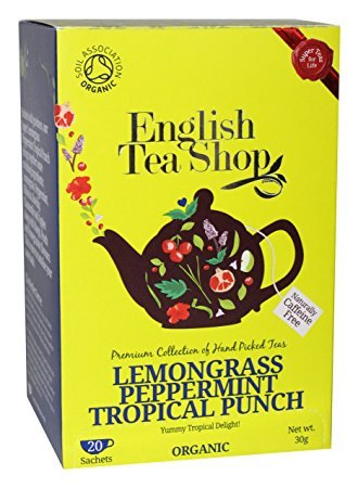 English Tea Shop Lemongrass, Peppermint, Tropical Punch - 1 x 20 Sachets