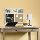 Tomons Nachttischlampe/ Bettschrank Stofflampenschirm Schreibtischlampe/ Massivholzlampe für Schlafzimmer, Wohnzimmer, Wohnheim, Kaffeetisch- grau - 4