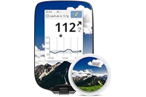 Diasticker® | Freestyle Libre Sticker - Autocollant en Vinyl pour Lecteur et capteur, Stickers, Sensor, Reader - Der Berg Ruft