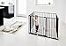 BabyDan Square Playpen with Play Mat (Black)
