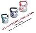 Produktbild Kettlebell Set 10 kg-12kg-14kg Vinyl Kettlebell Set-Set von 3 Kugelhanteln: Gratis Kettlebell Work Out DVD