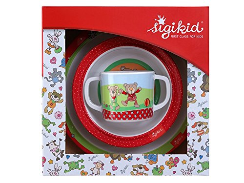 sigikid, Mädchen und Jungen, Melamin-Set, Teller/Schüssel/Tasse - 7