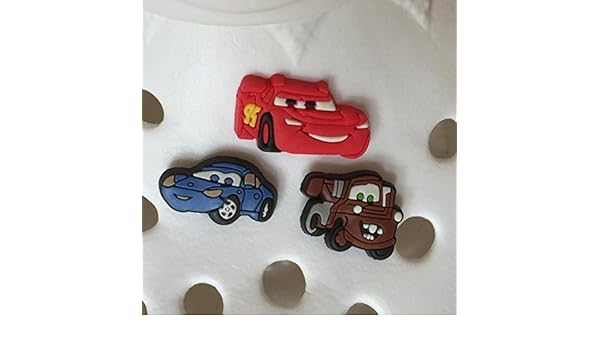 lightning mcqueen croc charms