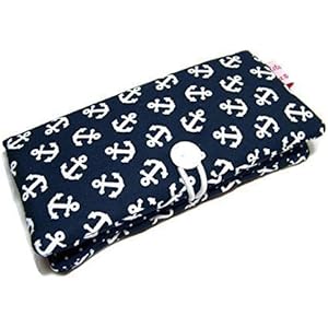 Portemonnaie Geldbörse Geldbeutel Börse Anker blau oder rot