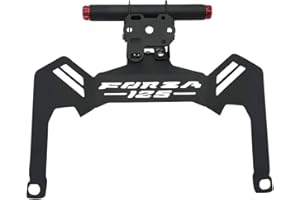 LongGreat Supports de véhicule en Aluminium Moto GPS Support de Support de Support de téléphone adapté pour Honda Forza125 2017-2020