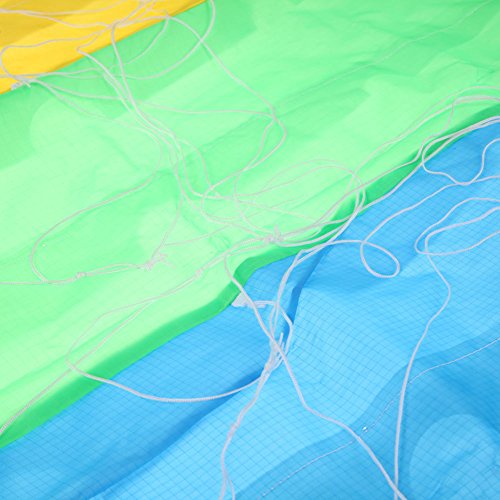MagiDeal 1.4m Dual Line Control Parafoil Parachute Rainbow Outdoor Park Beach Kite reviews MagiDeal 1.4m Dual Line Control Parafoil Parachute Rainbow Outdoor Park Beach Kite