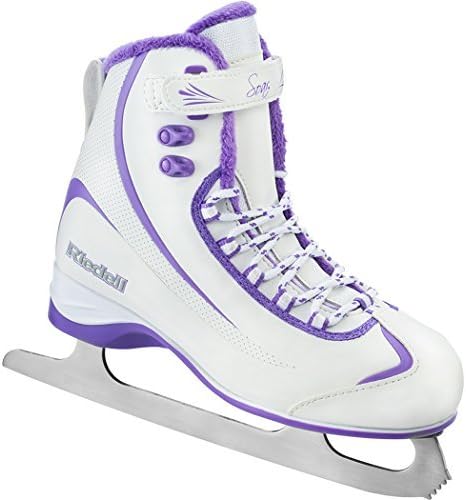 Riedell 625 2015 Model Figure Skates Soar (White/Violet, 7) by Riedell