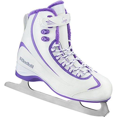 Riedell 625 2015 Model Figure Skates Soar (White/Violet, 7) by Riedell