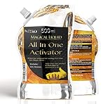 Slime ACTIVATOR Solution Borax for Slime Solution Substitute for Contact Lens Solution Magical Activator - Add to PVA Glue for Slime - Make 60 BATCHES or 6 litres of Slime - 500ml