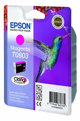 Epson T0803 Tintenpatrone Kolibri, Singlepack magenta - 2