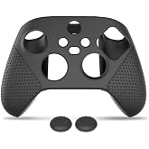 Xbox Series S X Silicone Case Analog Protective Set 9th Generation Arm Compatible (black)