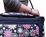 Wickeltasche KIM von Baby-Joy XXXL Übergröße Schwarz Weiß Punkte Windeltasche Pflegetasche Babytasche Tragetasche TK-05 - 4