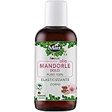 Matt Forsan, Olio Mandorle Dolci, Elasticizzante per il Corpo, Senza Profumo, Nutre ed Idrata la Pelle Secca , Ideale per Pre