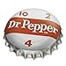 Produktbild Dr. Pepper 10–2-Flasche GAP Weiß Metall 35,6 cm