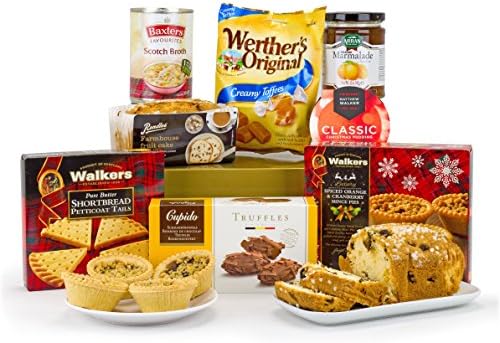Fireside Favourites Hamper Ticks All The Right Boxes and Comes Presented in a Gold Glossy Gift Box with Name-a-Rose Gift