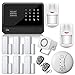 Produktbild Golden Security – g90b Alarm Kit Haus Wireless WiFi GSM GPRS Alarmanlage Haus/Büro Diebstahlsicherung LCD GSM auto-appel Telefon Diebstahlsicherung kabellos + Fernbedienung – drahtlos für Garage/Gartenhaus/Haus/Büro & Alarm Bewegungsmelder