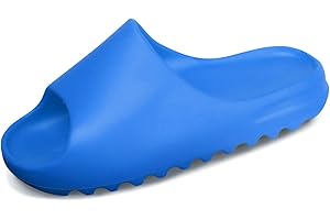 Puimentiua Claquette Antidérapant Homme Femme Pantoufles Confortable Léger Sandals Confortable Chaussures de Piscine Plage Adultes