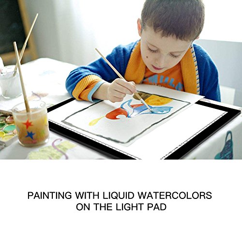 comprare on line GAOMON B4 Size LED Tavoletta Luminosa 5MM Ultrasottile Pad Luce Art USB Tracing Consiglio per Sketch e Copia - GB4 prezzo