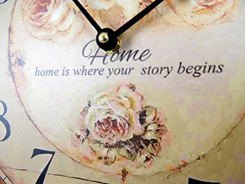 Wanduhr Home is where your story begins - 3