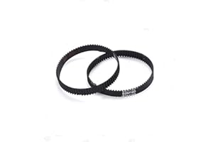 DTTRA FURREN Cinghia di Trasmissione 2 Pz S2M 168 Cinghia Dentata Perimetro 168mm Larghezza 6mm Denti 84 Cinghia Trasmissione