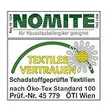 Kinderkopfkissen 40×60 60% Daunen Klasse I 180g kuschelig weich, Kinderkissen, deutsches Qualitätsprodukt - 3