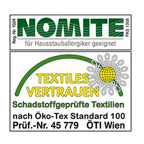 Kinderkopfkissen 40×60 60% Daunen Klasse I 180g kuschelig weich, Kinderkissen, deutsches Qualitätsprodukt - 3