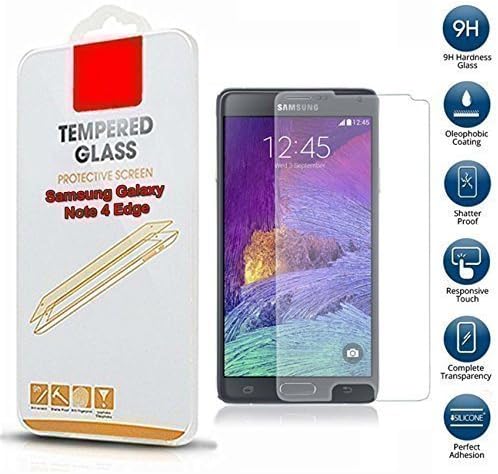 SAMSUNG GALAXY NOTE 4 EDGE TEMPERED GLASS SCREEN PROTECTOR (DOES NOT COVER EDGE) FROM GADGET BOXX