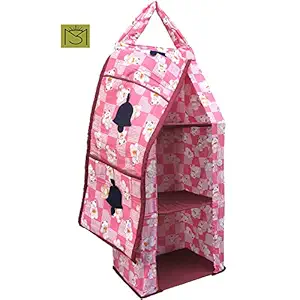 Srim Folding Kids Almirah (Pink)