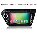 Produktbild ancluu 20,3 cm 2 G RAM Acht Core Android 6.0 Auto DVD für KIA K2 RIO 2010 2011 2012 2013 2014 2015 GPS Head Unit Tape Recorder Auto Radio Stereo