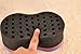 2PCS Magic Barber Sponge Hair Brush Comb Dreads Locking Twists Coils Afros Bobs Curls