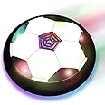 TODARRUN Kids Toys LED Hover Football,Gifts for Boys Girls 3 4 5 6 7 8-12 Year Old Toys,Air Power Soccer Ball Indoor Outdoor Game