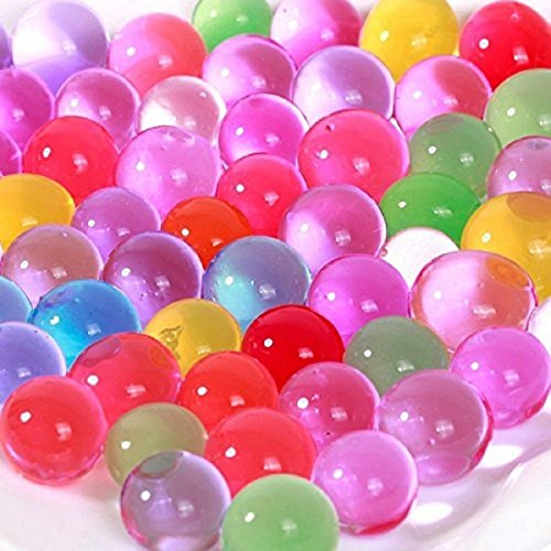 Tesan 2500pcs Clear Water Perlen Pflanze Blume Crystal Boden Vase Hochzeit Dekoration-colour mixture - 6