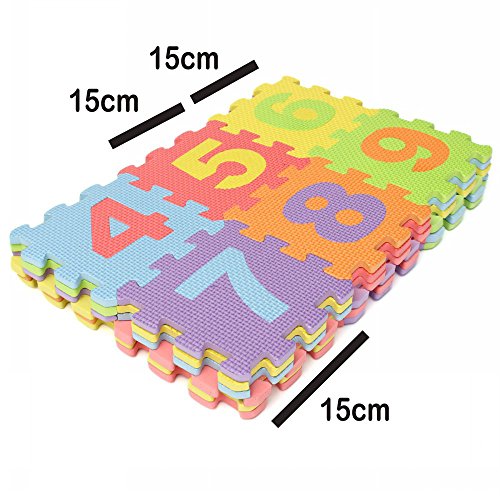 Kungfu Mall 36pcs EVA Baby Kriechende Matte Schaum Pad Alphabet Zahl Puzzle Kind Crawl Spielen Mat Puzzle Matte - 3