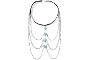 Beauty7 Łańcuszek na uda, łańcuszek na nogę, biżuteria do ciała, damski łańcuszek na ciało, w stylu vintage, bikini, biżuteria plażowa, łańcuszki damskie