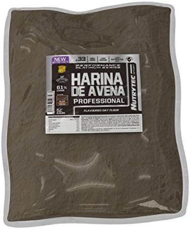 Nutrytec Sport Unisex Professional Flavour Oat Flour, Black Cookies, 1 kg