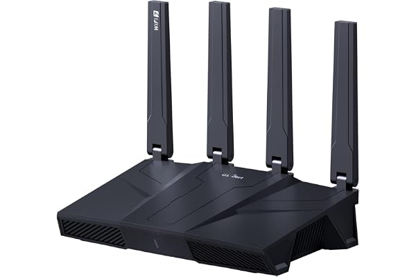 GL.iNet GL-BE9300 Flint 3 Tri-Band Wi-Fi 7 Router 5 x 2. VPN Router | Tri-Band Wi-Fi 7 with 6GHz, 9 Gbps wireless speed for smooth 8K streaming, low-latency gaming, and video calls