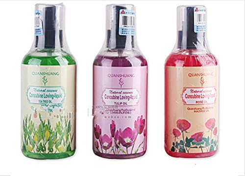 Caleen6 Set of 3 Natural Premium Personal Lubricant 6.8 oz - Flower Fragrance