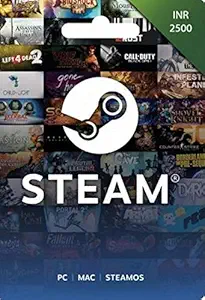 INR 2500 Steam Wallet Code (Digital Code- Email Delivery within 2 hours)