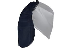 YCD Welding Helmet Rear Extension Cover Helmet Neck Visor Anti Glare Press Fit Seal