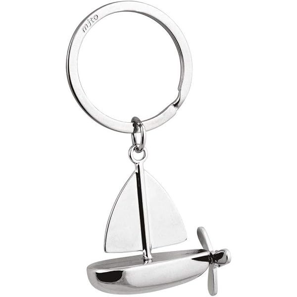 Miniblings Collana Con Ciondolo Barca Di Carta Origami – Argento, Piatto XL, Catena 80 Cm