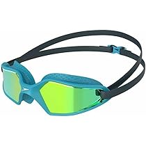 Speedo Junior Hydropulse Lunettes De Natation | Ajustement Confortable | Design Réglable | Anti-buée | Anti-fuite, Ultrasonique/Mangue/Fumée, Taille Unique