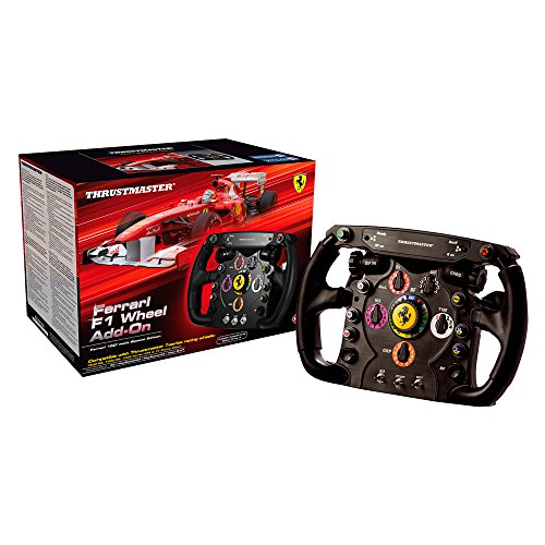 Thrustmaster 4160571 Ferrari F1 Add-On Wheel - Volante de carreras desmontable con sistema    Thrustmaster Quick Release   