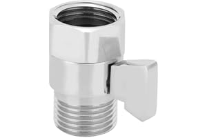 MUMUSUKI G1 / 2in głowica prysznicowa zawór odcinający regulacja przepływu zawór oszczędzający wodę zawór odcinający prysznic łącznik przełącznika pistolet natryskowy zawieszenie przyłącze wody szybkozłączka