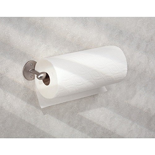 InterDesign Orbinni WC-Rollenhalter fürs Bad – Wandmontiert, Satiniert - 4