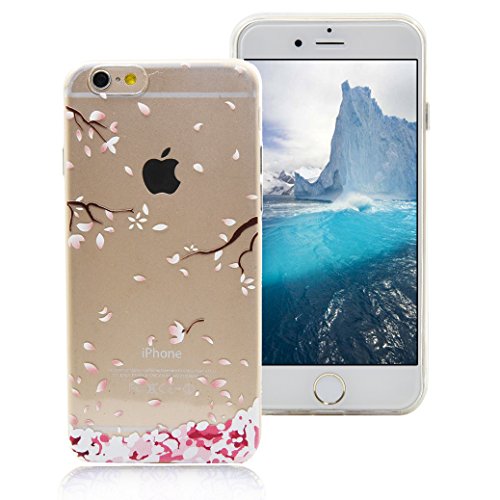 Funda iPhone 6 PLUS 6S PLUS AllDo Carcasa Silicona Caucho Funda Transparente Clara Soft Slim Case Cover Bumper Carcasa Protectora Funda Blanda Suave Flexible Caja Ultra Delgado Ligero Casco Anti Rasgu os Anti Choque - Flores de Cerezo reviews Funda iPhone 6 PLUS 6S PLUS AllDo Carcasa Silicona Caucho Funda Transparente Clara Soft Slim Case Cover Bumper Carcasa Protectora Funda Blanda Suave Flexible Caja Ultra Delgado Ligero Casco Anti Rasgu os Anti Choque - Flores de Cerezo