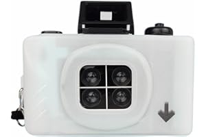 FILM CAMERA STORE 35mm Point and Shoot Film Camera Four Lens Action Sampler Lomography White