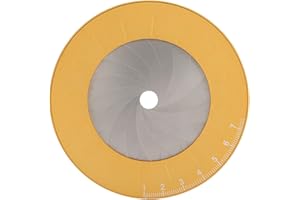 LAZMIN Herramienta de dibujo de círculo redondo de metal de acero inoxidable, regla de dibujo profesional ajustable adecuada para diseño, dibujo, oficina