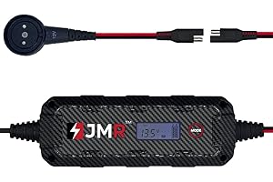 JUICE MY RIDE JMR Battery Charger for Ferrari 488 F8 California T Portofino 812 Roma GTC4Lusso FF F12 Trickle Charger Conditioner Maintainer (Magnetic Port, Add Lithium Mode)