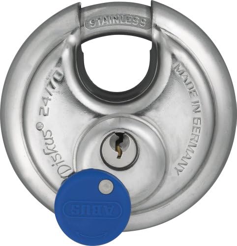ABUS32528 Diskus Stainless Steel Shackle Padlock with EE0113 Alike Keyed