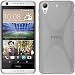 Produktbild PhoneNatic Case kompatibel mit HTC Desire 626 - Clear Silikon Hülle X-Style Cover